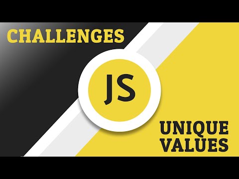 Javascript Challenges Unique Values
