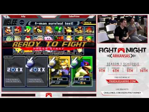 FNA - Arby ( Marth ) vs Saber Prime ( Falco ) SSBM