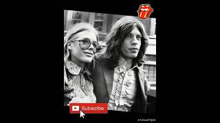 Marianne Faithful &amp; Mick Jagger 🌺