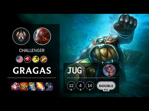Gragas Jungle vs Lillia - NA Challenger Patch 11.5