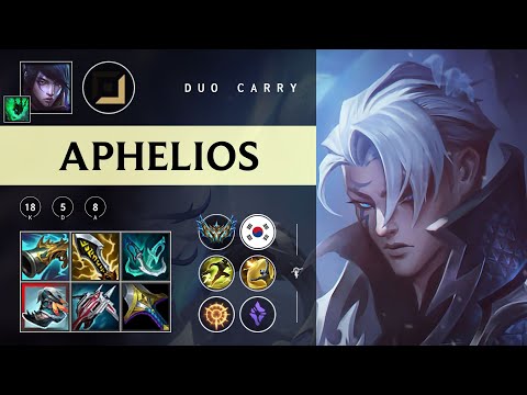 Aphelios ADC vs Jinx - KR Challenger Patch 25.22