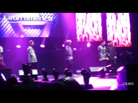 140820 TEEN TOP High Kick in Peru - Baby U (Sound check bonus)