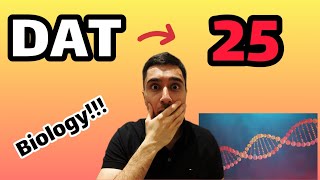 How I Scored 99.9th Percentile(25) on Biology of DAT!❌❌❌