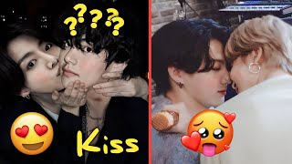 When BTS Kiss Each Other (Kissing Moments)