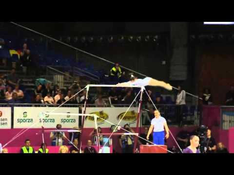 Larisa Andreea IORDACHE ROU, Bars, Team Final, European Gymnastics Championships 2012
