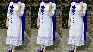 white punjabi suit 