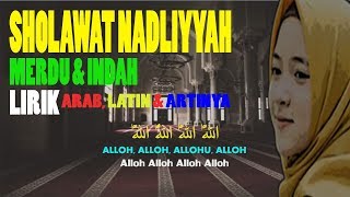 Download lagu Sholawat Nahdliyah Lagu dan Lirik Arab Artinya Merdu Santri Pesantren Indah Terbaru mp3