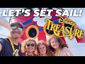 Disney Treasure Embarkation Day Setting Sail On Disney Cruise Line S Newest Ship