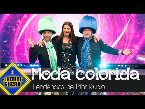 Pablo Motos, Alberto Chicote y Pilar Rubio desfilan con una moda muy loca y colorida - El Hormiguero