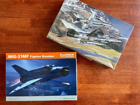 1/72 MIG-21 Fujimi vs Eduard