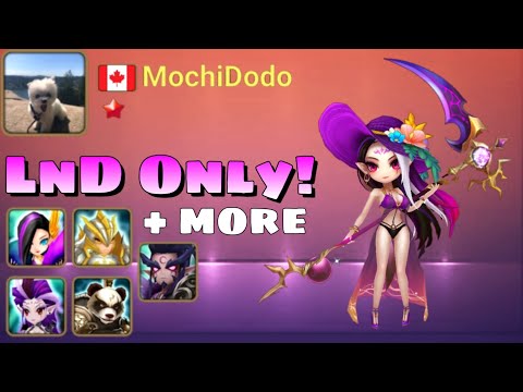 Full LnD Teams used by Canadian Player MochiDodo - Summoners War