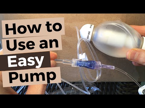 How to Use an Elastomeric Easy Pump. Step by Step Instructions Plus FAQs.