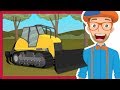 Blippi Bulldozer | Educational Construction Trucks for Children