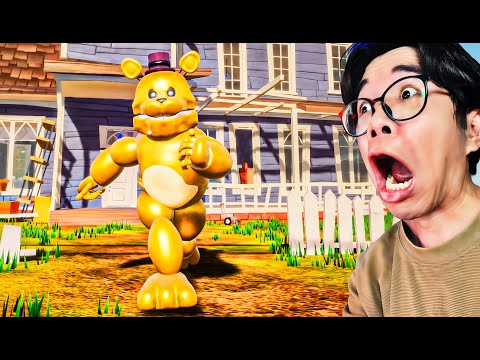 HỌ ĐÃ LÀM GÌ CON GẤU NÀY KHIẾN NÓ CHẠY NHANH NHƯ VẬY ? | Hello Neighbor with Fredbear