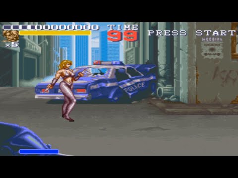 Final Fight 3 [SNES] - control regular enemy characters!