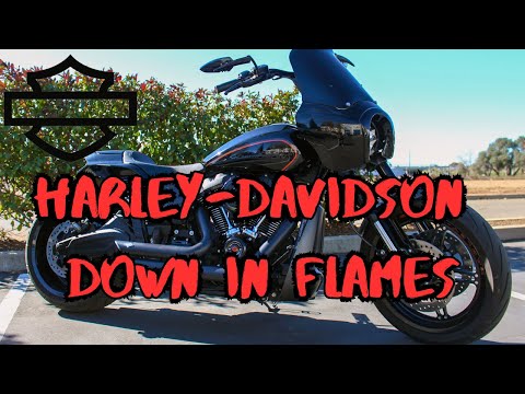 Harley-Davidson Model Failure, FXDR Went Down in Flames