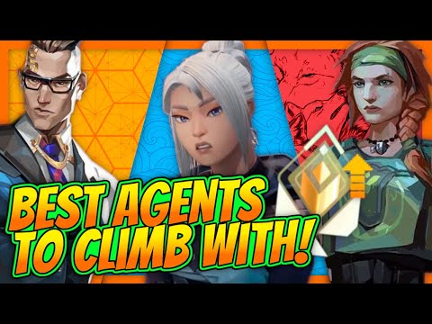 Top 3 Valorant Agents for EASY Ranked Wins! | Valorant Agent Tier List [2022]