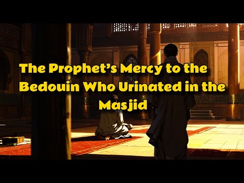Prophet Muhammad’s ﷺ Mercy to the Bedouin Who Urinated in the Mosque| True Islamic Story[MUST WATCH]