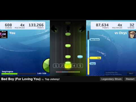 JamLegend - Bad Boy (For Loving You) 97% 268K SIGHTREAD