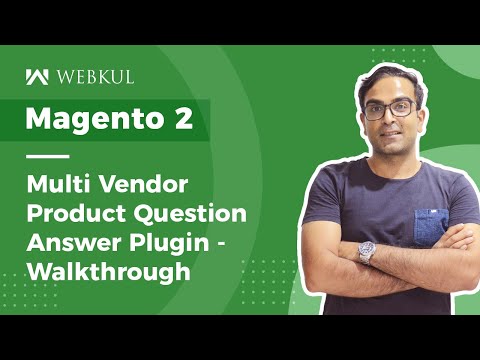 Magento 2 Multi Vendor Product Question Answer Plugin - Overview