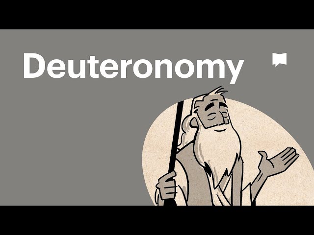 Video Uitspraak van deuteronomy in Engels