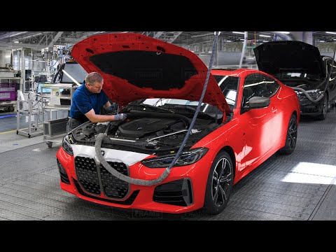 German Best Factory Producing The Powerful BMW 4 Series - Production Line