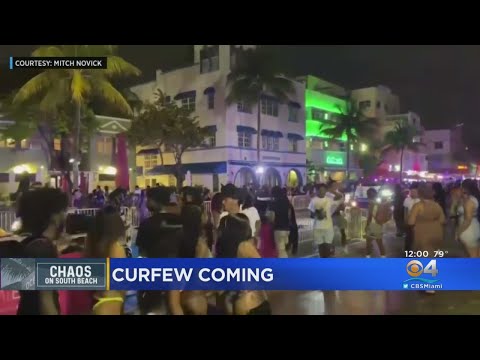 Curfew Coming To Miami Beach