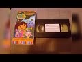 Opening And Closing To Dora The Explorer Dora S Backpack Adventure 2002 VHS