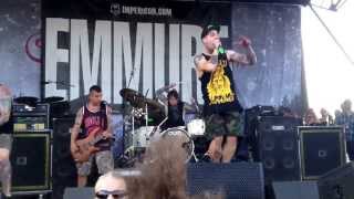 Emmure - Dogs Get Put Down Live - Mayhem Festival Hartford, CT 2013