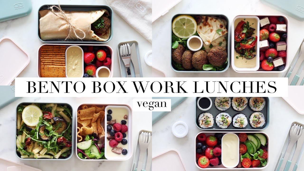 Bento Box Lunch Ideas (Vegan) | JessBeautician AD
