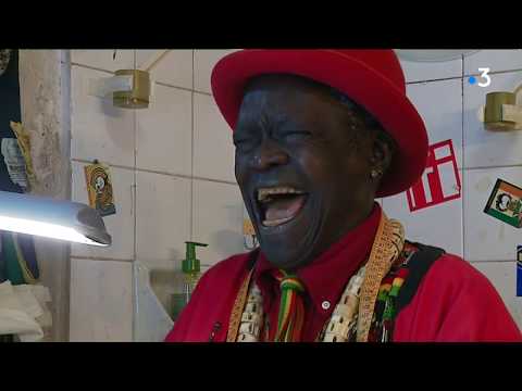 Marseille: portrait of Tom the happy Rasta