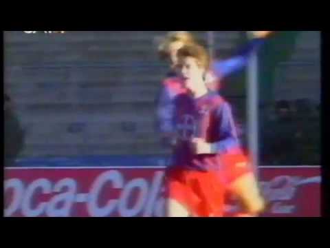 BRIAN  LAUDRUP  scores  for  UERDINGEN vs HOMBURG rare video