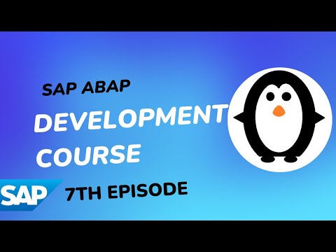 Episode 7 - SAP ABAP Development Course - Workflow(1st Part)