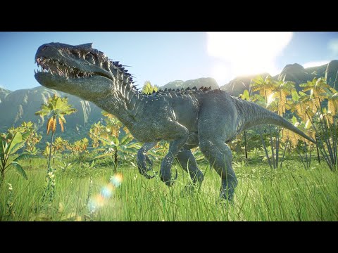 INDOMINUS REX vs ALL LARGE CARNIVORES | Jurassic World Evolution 2