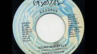 Horace Martin - Sound Boy Style (Youthman Riddim)