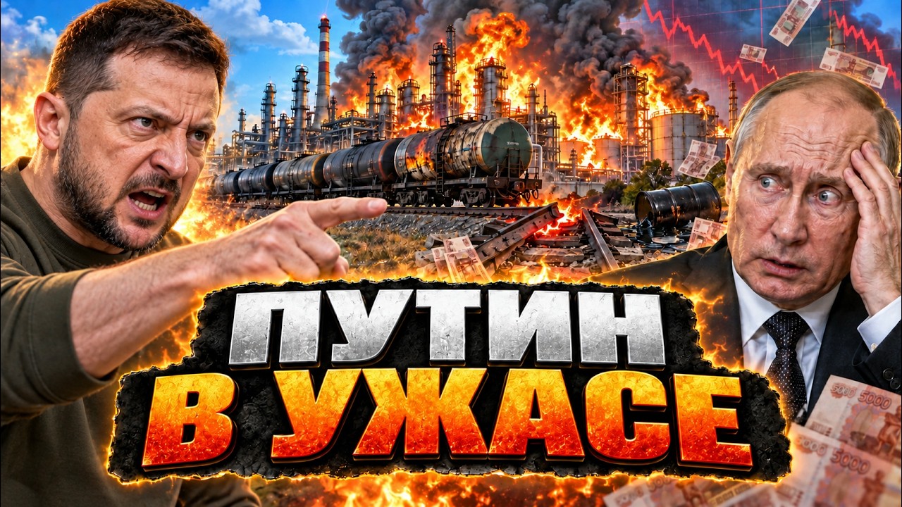 ⚡️КОЛЛАПС ПАРАЛИЗУЕТ ПЕТЕРБУРГ! ДРОНЫ — ЭТО БЫЛА РАЗМИНКА. По НПЗ РФ полети