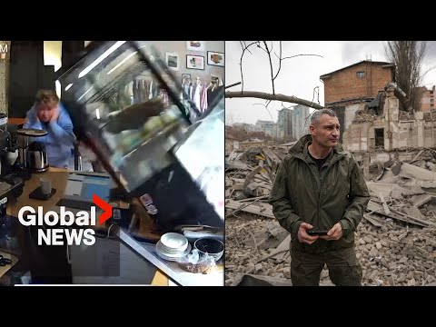 "Terrorism, nothing else": 7 injured in Russian missile attack on Kyiv, Mayor Klitschko says