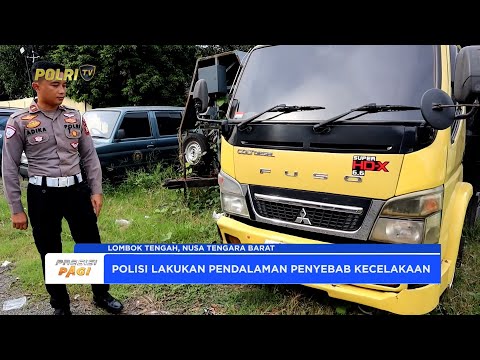 POLRES LOMBOK TENGAH TANGANI LAKA LANTAS MELIBATKAN PELAJAR
