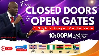 Prayer for Divine Intervention / Day 1 /Live With Pastor Rufus