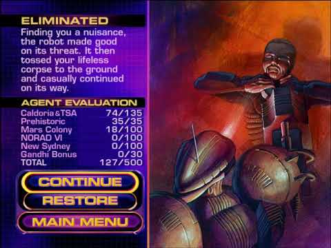 The Journeyman Project: Pegasus Prime - Death & Ending Sequences