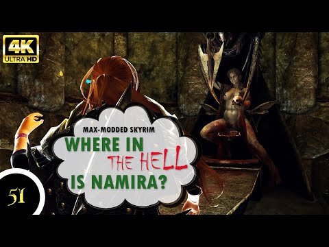 Ultra-Modded Skyrim Taste of Death Quest Walkthrough Playthrough Namira Questline Solved NSFW 4K