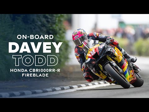 Onboard with Davey Todd | 2023 Isle of Man TT Races