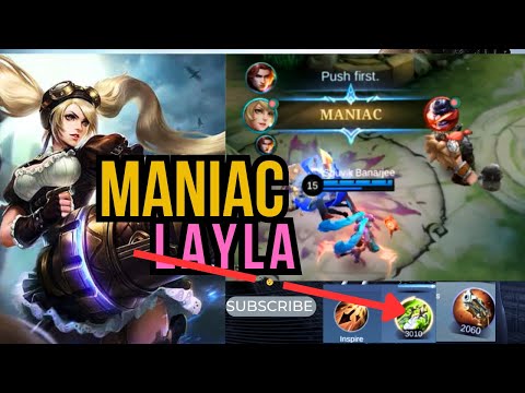 28 Kills + MANIAC!! Layla New Build (PLEASE TRY) - Build Top 1 Global Layla ~ MLBB