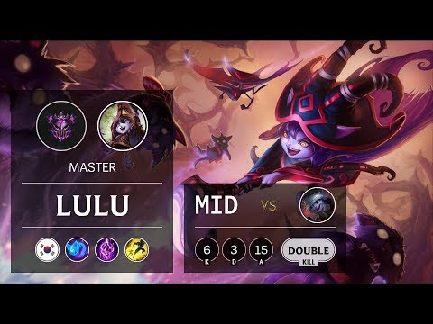 Lulu Mid vs Tristana - KR Master Patch 9.15