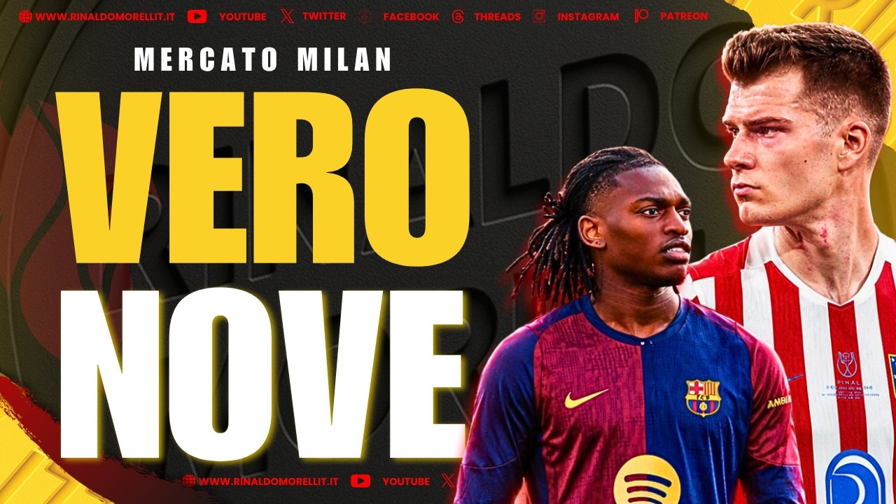 Spunta SORLOTH! Lui il "9" del MILAN? Leao sul MERCATo, ho preso un GRANCHIO!