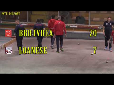 Bocce Campionato Serie A 2021 : Highlights  BRB Ivrea - Loanese