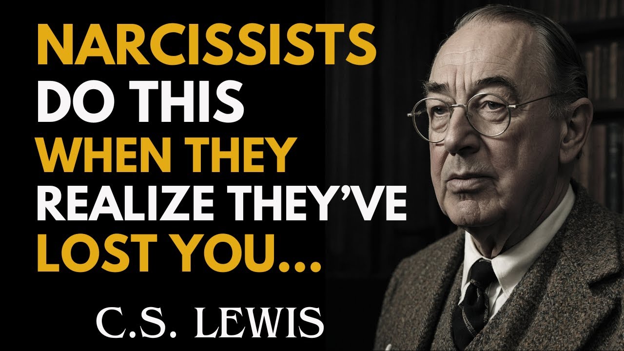Narcissist Loses Control When You Walk Away | C.S Lewis Sermons