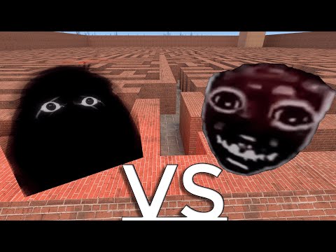 ANGRY MUNCI VS HAPPY MAZE BATTLE... THE MOST ICONIC NEXTBOTS GO AGAINST EACHOTHER...