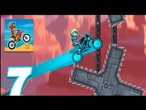 Moto X3M Bike Race Game levels 68-74- Gameplay Android & iOS gam...#androidgameplay