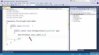 ASP.NET Basics 4 - 2.02 Creating an OWIN Based Application